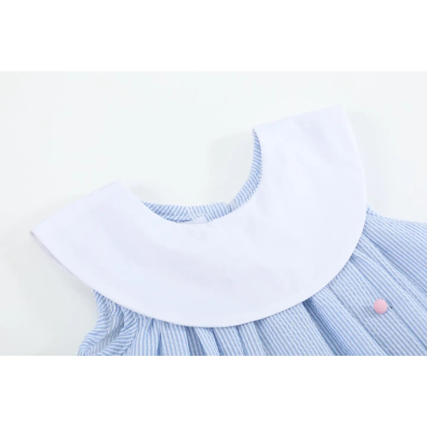 Bunnies Seersucker Yoke Dress