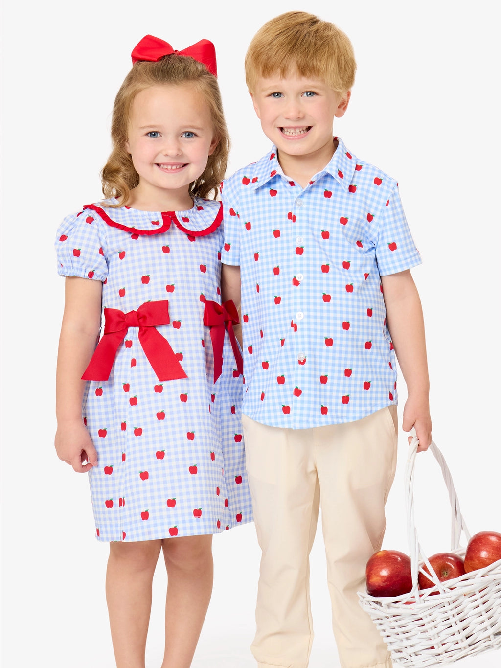 Gingham Apple Dress