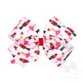 Nutcracker Print Bow