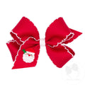 Moonstitch Santa Bow
