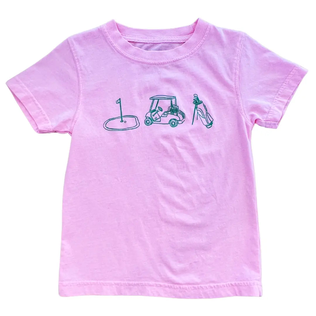 Pink Golf Trio Tee
