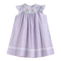 Light Purple Seersucker Bunny Dress