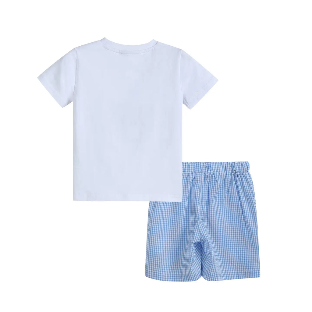 Gingham Golf Short Set