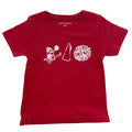 Maroon & White Cheer Tee