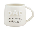 White Dad Mug