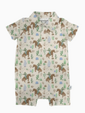 Cowboy Polo Romper