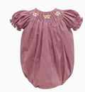 Maroon Bulldog Bishop Smock Bubble