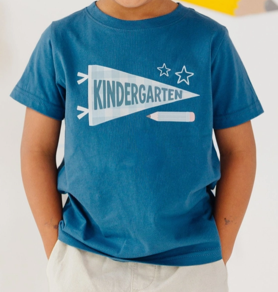 Kindergarten Pennant Tee