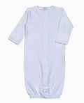 White Pima Converter Pink Trim