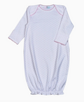 Pink Micro Dot Pima Dress