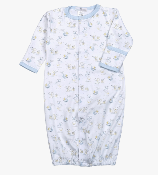 Nursery Rhymes Blue Pima Converter Dress