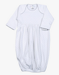 Grey Dots Pima Gown