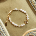 14K Gold-Plated Cross Bracelet