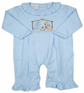 Silent Night Ruffles Romper