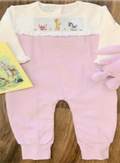 Pink Baby Safari Romper