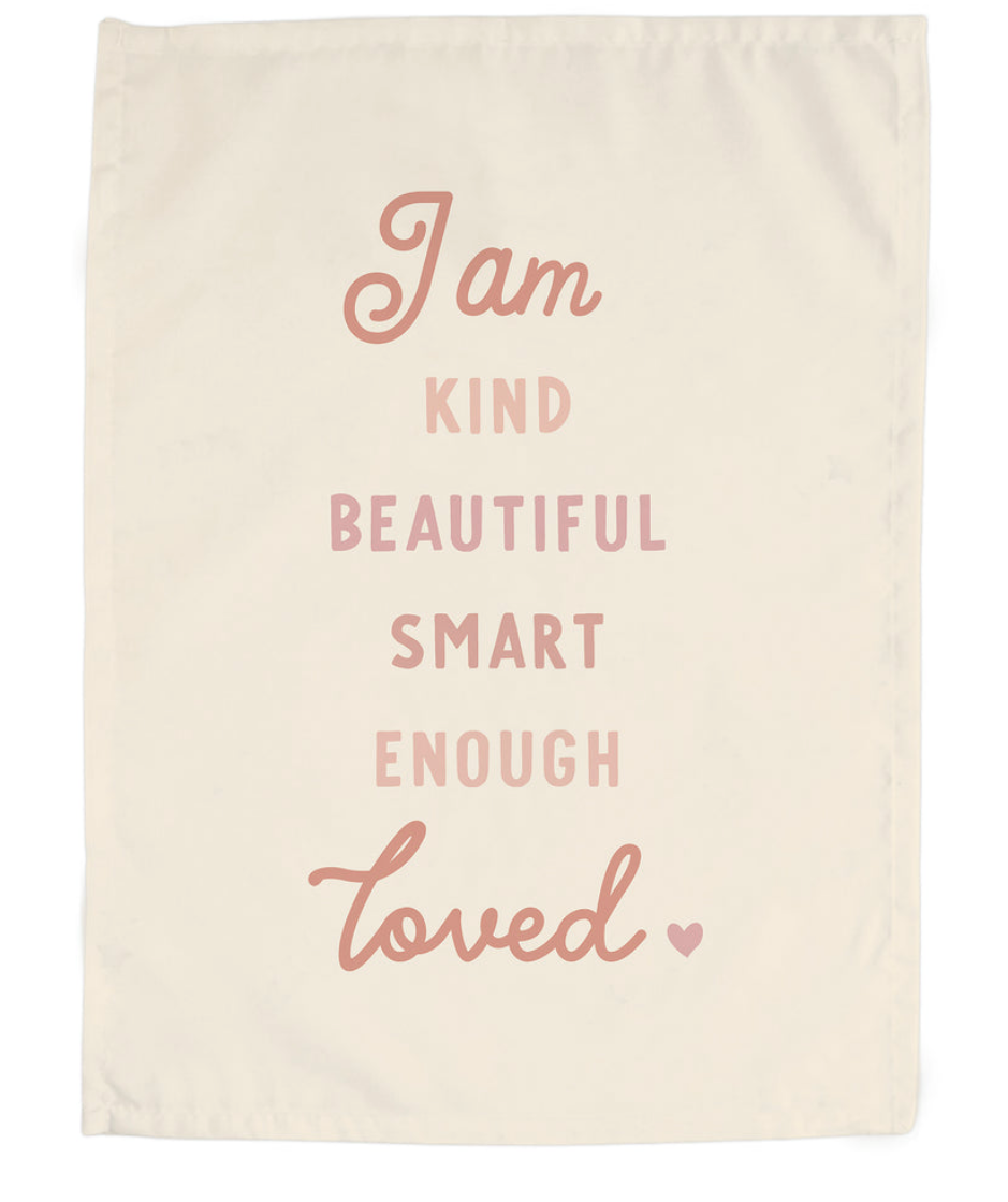 Pink Affirmations Banner