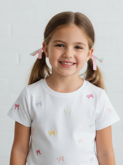 Mini Bows Tee