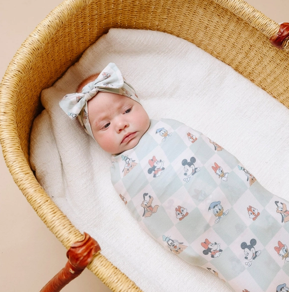 Disney Mickey & Friends Knit Swaddle