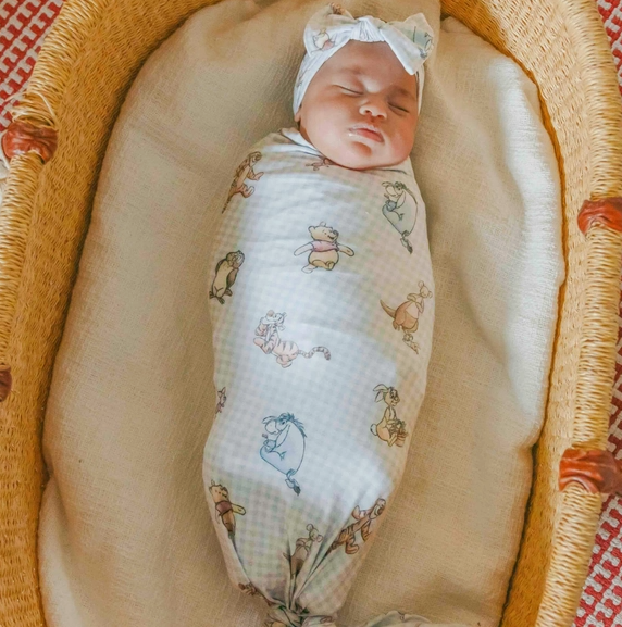 Disney Winnie The Pooh Knit Swaddle