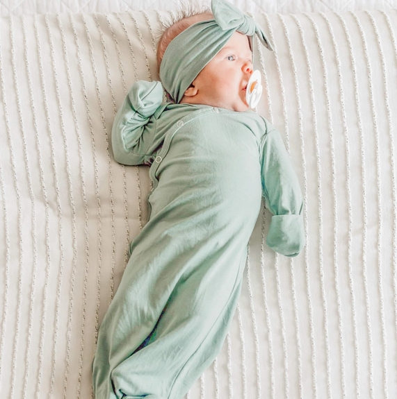 Briar Newborn Knotted Gown