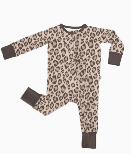 Leopard Convertible Zip PJs