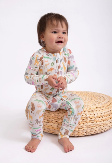 Zoo Convertible Zip PJs