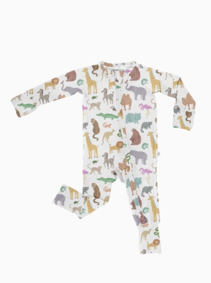 Zoo Convertible Zip PJs