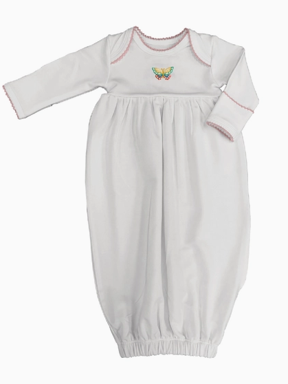 Butterfly Pip Embroidered Gown