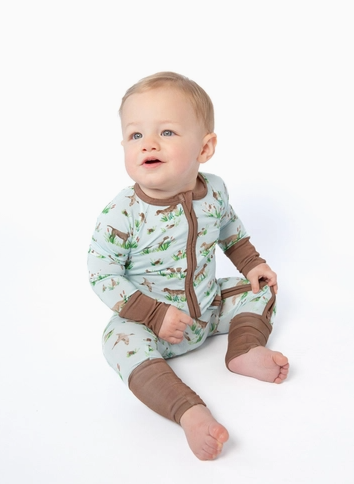 Delta Bird Dogs Convertible Zip PJs