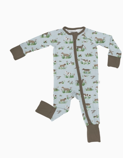 Delta Bird Dogs Convertible Zip PJs