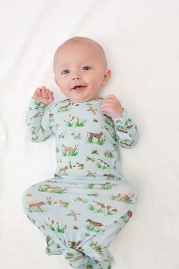 Delta Bird Dogs Knotted Gown