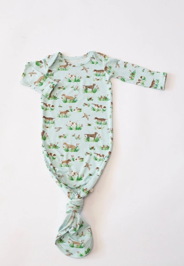 Delta Bird Dogs Knotted Gown