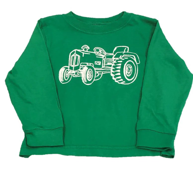 Green Tractor Sweatshirt