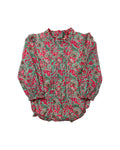 Mistletoe Pintuck Pleat Bubble