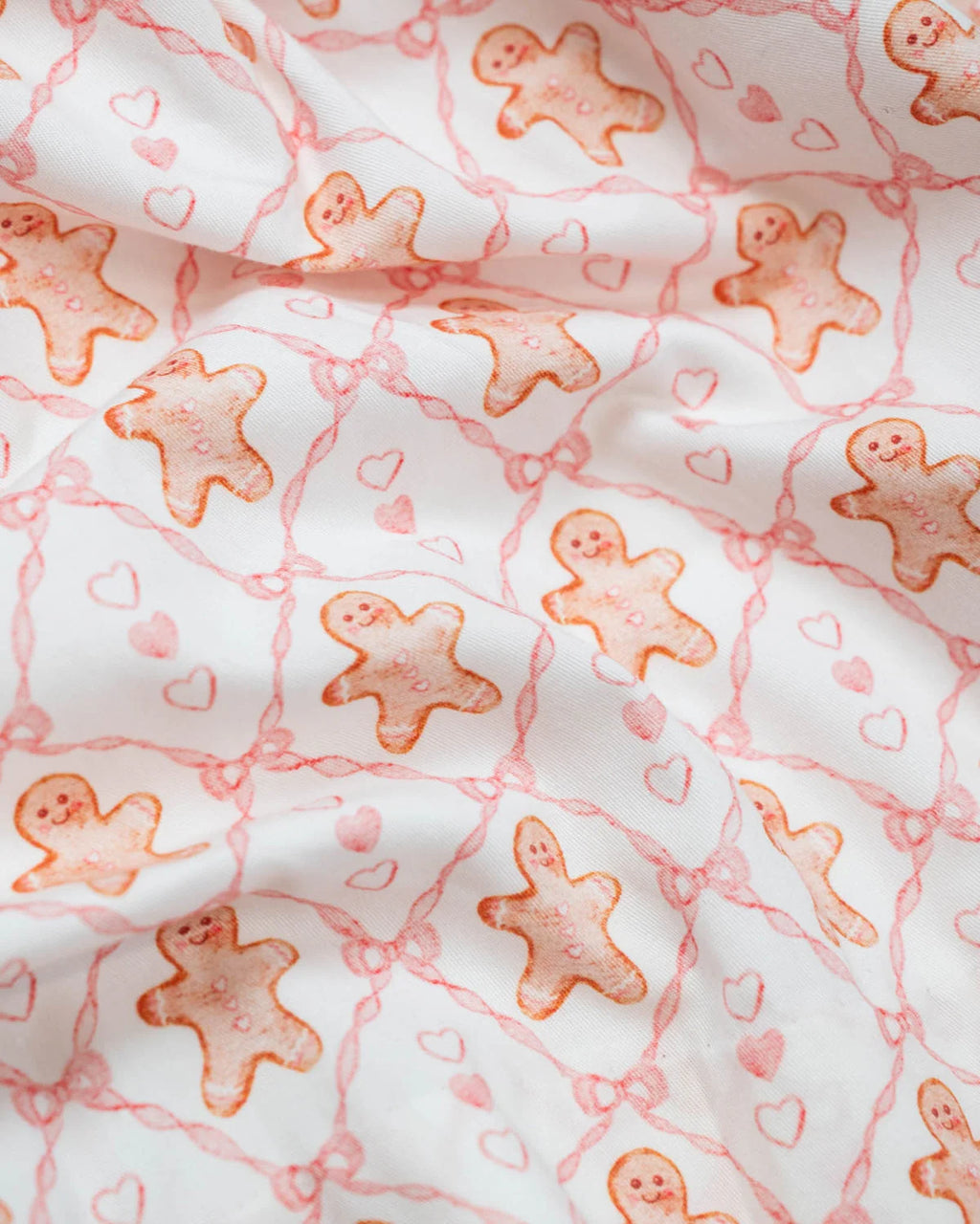 Gingerbread Smocked Bubble