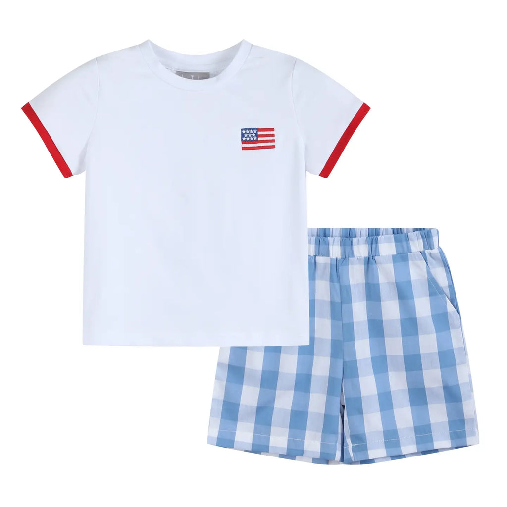 Red, White, & Blue Flag Set