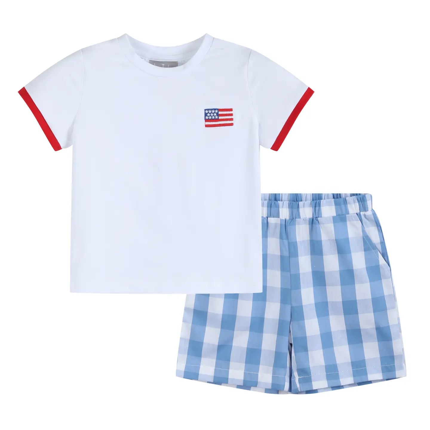 Red, White, & Blue Flag Set