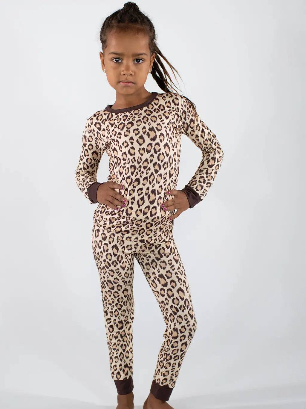 Leopard Pajama Set