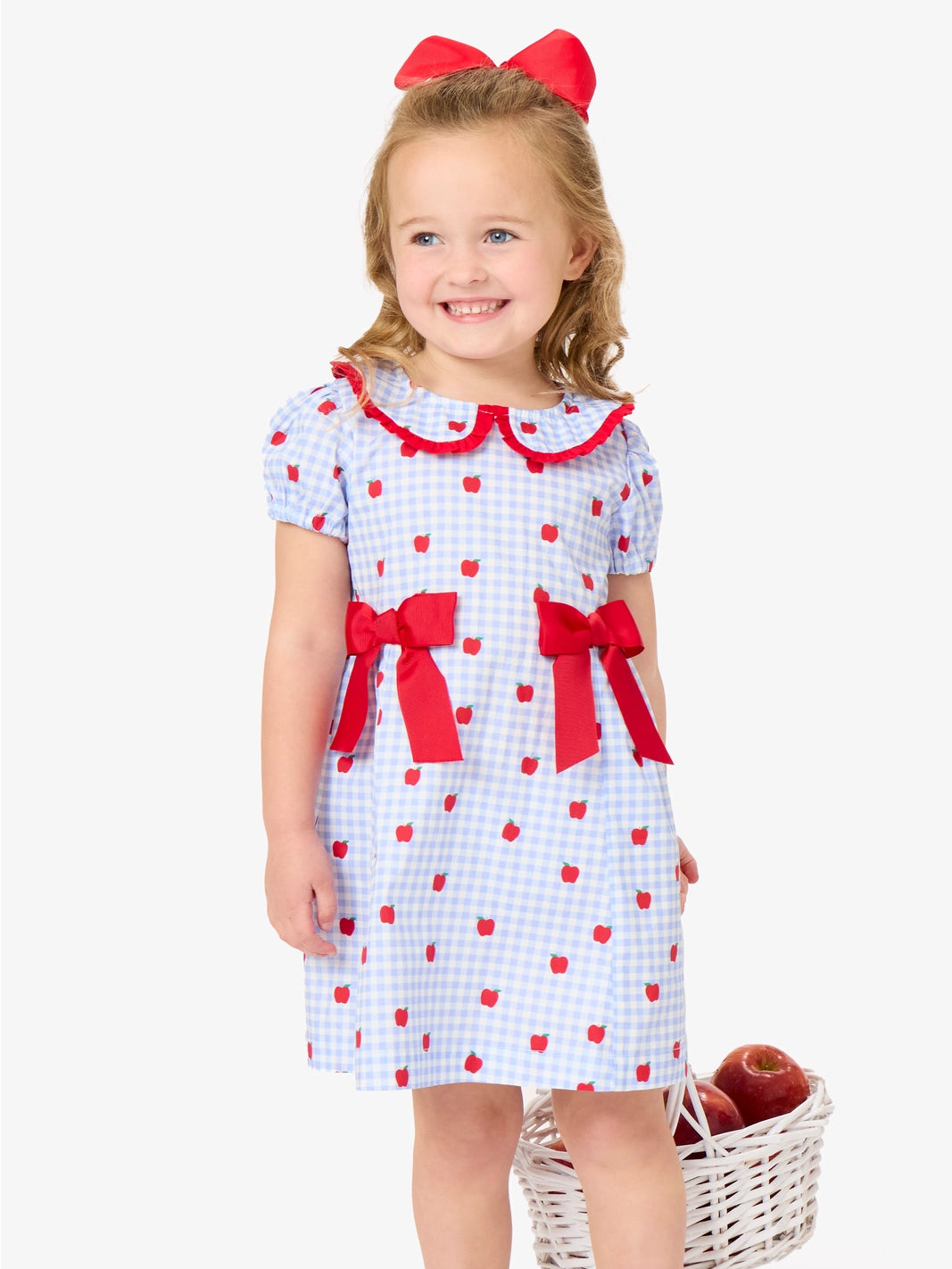 Gingham Apple Dress