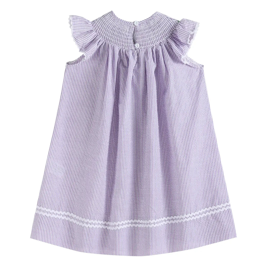Light Purple Seersucker Bunny Dress